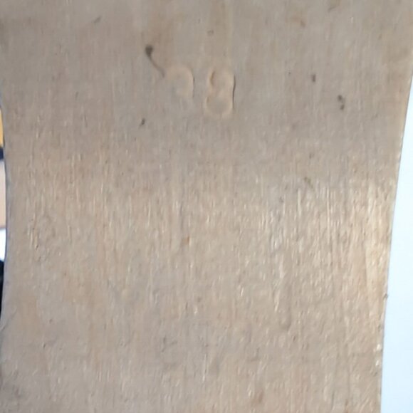 Swedish Hasbeens Cross Strap Debutant Sandals Black Leather Size 38  | 8 - Picture 9 of 9